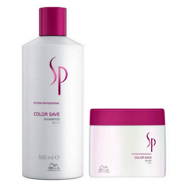Wella SP System Professional Color Save Duo Shampoo 500 ml + Mask 400 ml