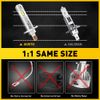 AUXITO H1 LED Headlight Bulb Conversion Kit High Low Beam Lamp 6500K Super White