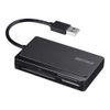 BUFFALO USB 2.0 Multicard Reader Cable Storage Model Black BSCR308U2BK Compact Flash Computer Compatible