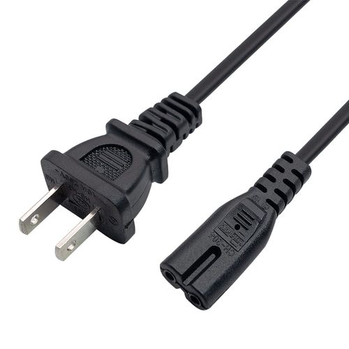 DGY AC Power Supply Cable, Glasses, konekuta-・puragu Power Cord 2P, sutore-tokonekuta Product Power Cord 2 Pin Plug (Male )⇔ 2 Pin Socket (Female) 1.5 m Straight Type no-topasokonadaputa-
