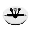 Baker Bakery Baking Whisk Rolling Pin PopSockets PopGrip: Swappable Grip for Phones & Tablets