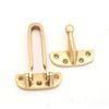 Door Security Chain Restrictor Strong Safety Lock Guard Catch Latch Polish Brass