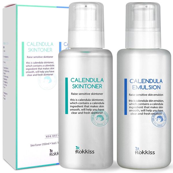 Rockies Calendula Skin Toner 150ml + Emulsion 150ml Set