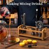 21 Pcs Professional Cocktail Shaker Set 25oz Martini Shaker Bar Tools Bar Set