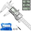 Stainless Steel Vernier Caliper Digital Micrometer with Large LCD Screen