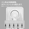 deli Pencil Sharpener, Silent, Adjustable Design, Manual Sharpener, Desk Sharpener, 5 Level Core Adjustment Function