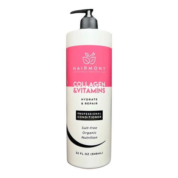 Hairmony Collagen Vitamins Professional Hydrate and Repair Hair Conditioner -