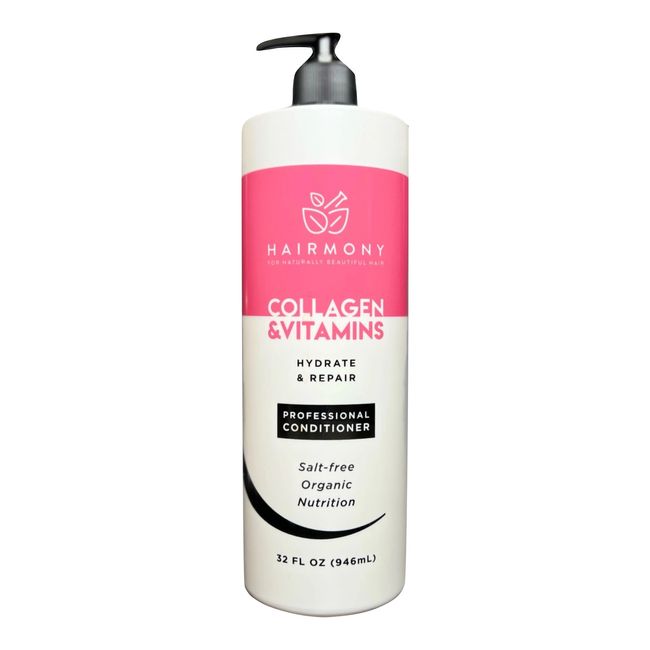 Hairmony Collagen Vitamins Professional Hydrate and Repair Hair Conditioner - Ac