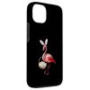 Cute Easter Flamingo with Bunny Ears Easter Egg Basket Kids Case for iPhone 13