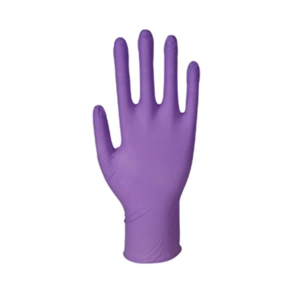 ABENA Purple Nitrile Gloves | Size Small | Pack of 50 Pairs | Multipurpose Disposable Gloves. Nitrile Gloves Suitable to be Used as Surgical Gloves, Medical Gloves, Cooking Gloves, Protective Gloves