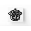 JasonCarlMorgan StickerCreations My Kitchen My Rules Sticker 280mm White