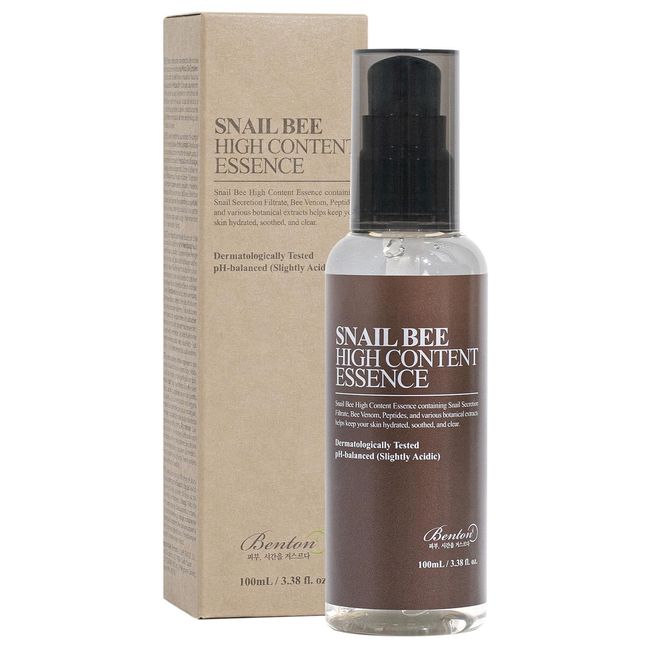 Benton Snail Bee High Content Essence - Salyangoz Özlü Esans 1 Paket (1 x 60 ml)