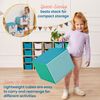 ECR4Kids SoftZone Children's Cozy Cubes, Flexible Seating, Contemporary, 4-Pack
