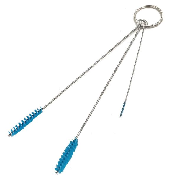 kyo-wakuri-n Pipe Brush Blue 2.5. 6 mm Vikan (ヴxaikan) Pipe Cleaner Set of 3 53623