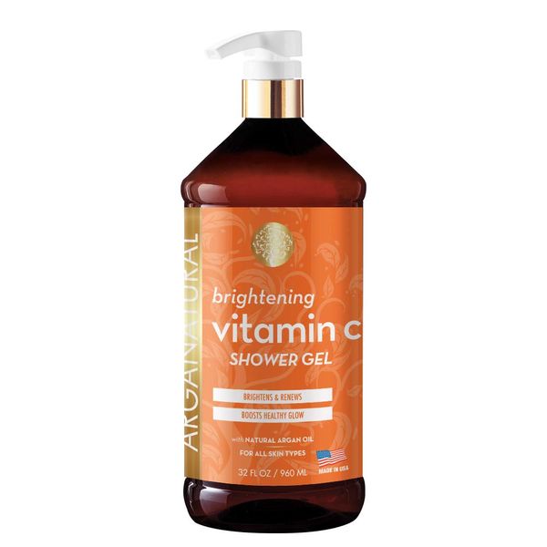 Arganatural Brightening Vitamin C Shower Gel 32oz / 960