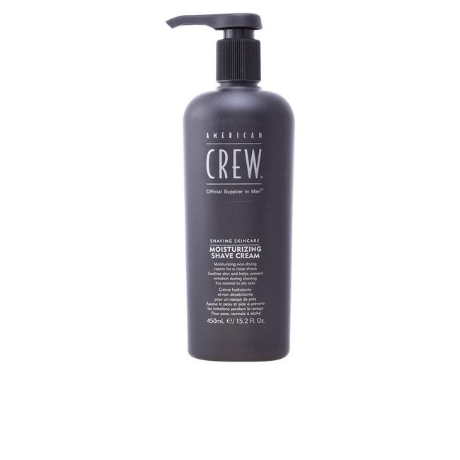 Shave by American Crew Moisturizing Shave Cream (Normal to Coarse Beard Types) 450ml