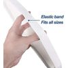 2 Pack Clear Full Face Shield Reusable Washable Face Mask Protection  AZM