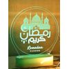 3D Acrylic Eid Ramadan Mubarak LED Night Light Islamic Muslim Table Lamp Decor