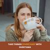 Silver Buffalo Gudetama I'm Falling 24 Ounce Ceramic Soup Mug