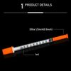 1ml Syringes Laboratory Measurement Tool, 20 Pack Individually Packed (1ML-30#, 20)