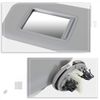 Grey Left Driver Side Sun Visor Without Vanity Light Compatible with 06-12 Toyota Rav4