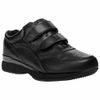Propét Women's Tour Walker Strap Sneaker, Black, 11 Medium US