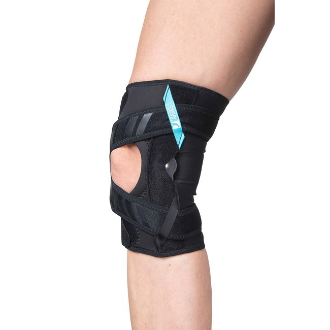 Ossur Formfit Tracker Knee Brace - Patella Stabilizer for Running & Training | Powerlock Straps & CustomFit Hinges for Secure Lateral Support | For Kneecap Tracking or Dislocation (Medium, Right)