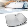 154cm Car Front Window Visor Windshield Block Sun Shade Sunshade Sunscreen Cover