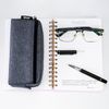 meskbinf Pencil Case, Stationery Storage Pouch for School and Office (Grey)
