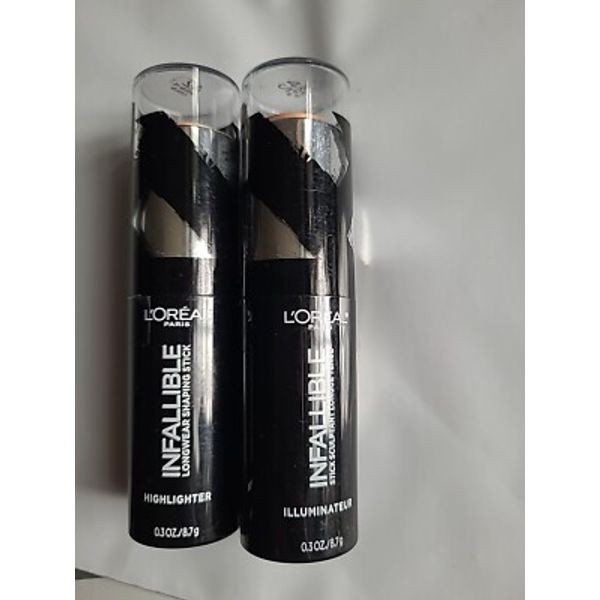 2 PACK! NEW L’ORÉAL Paris Makeup Infallible Longwear Blush Shaping Stick, #42