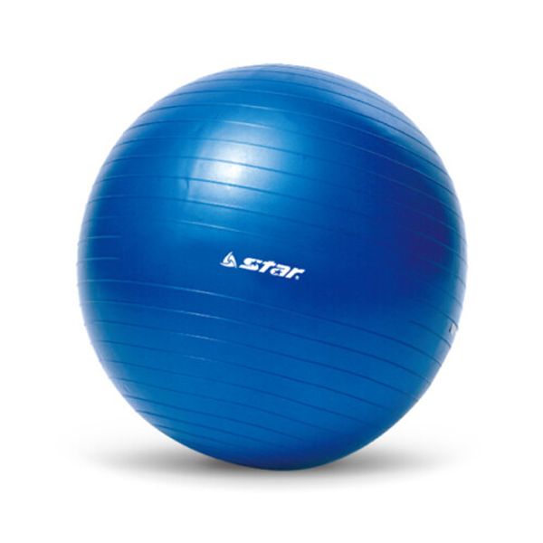 Star Sports Star Mini Gym Ball Blue EB210 45cm with foot pump, optional