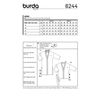 Burda Style Sewing Pattern B6244 Misses’ Kimono-Style Coat or Jacket