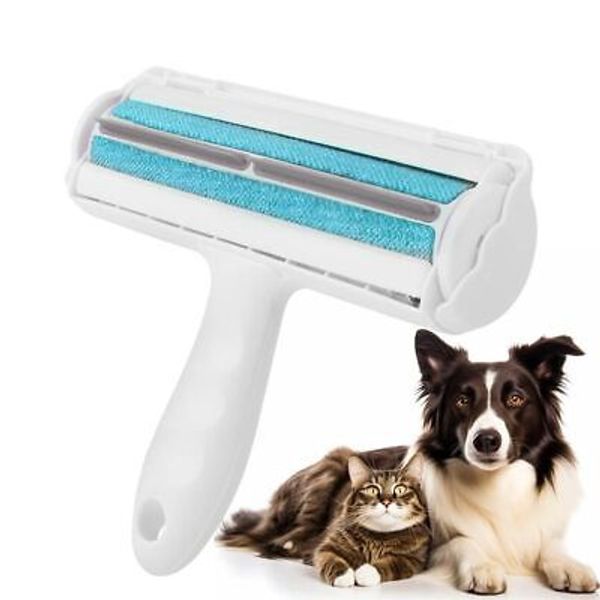 Reusable Pet Hair Removal Tool for Dogs and Cats, Couch, Bedding and Rugs -