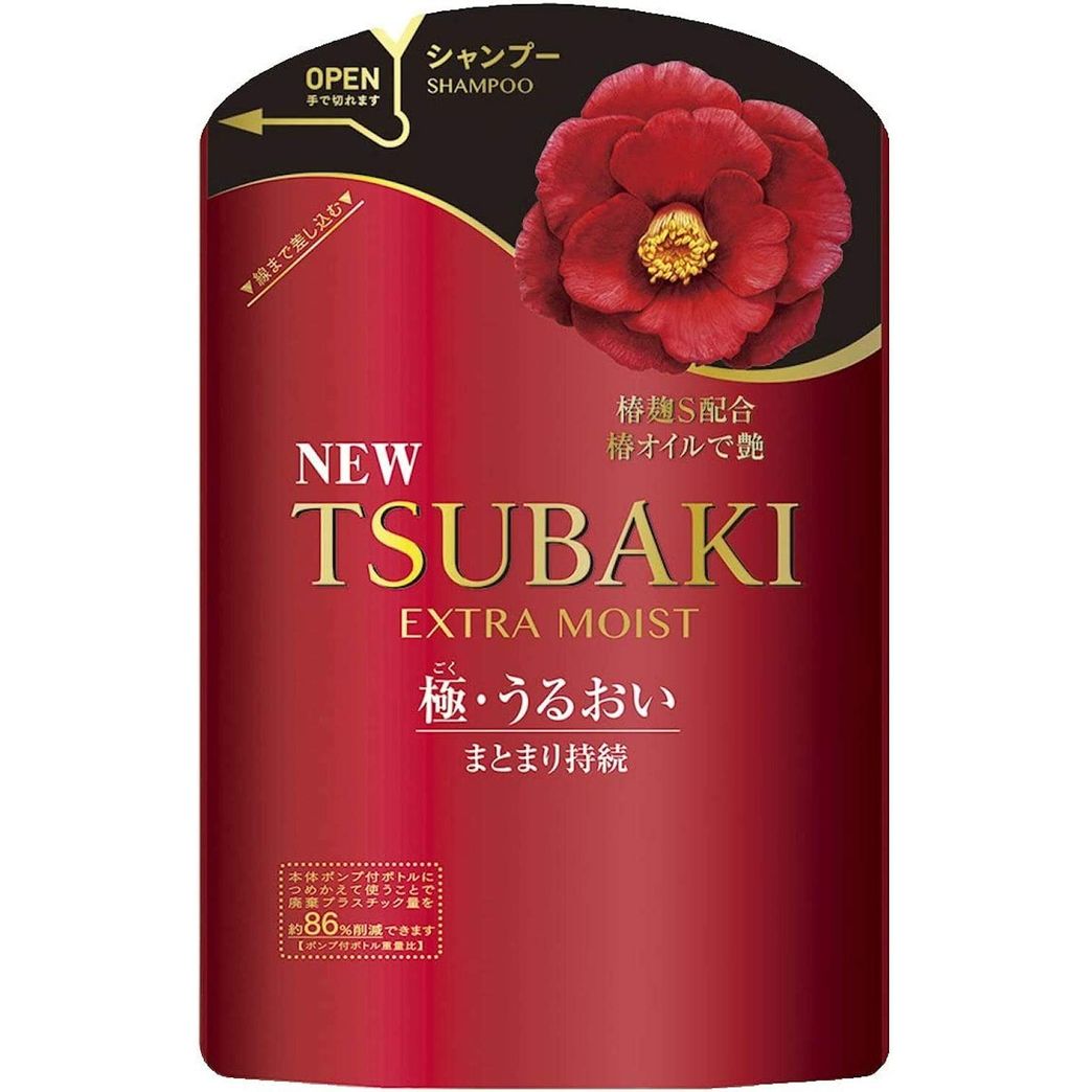 TSUBAKI Extra Large Shampoo (Ultra Moisturized) Refill 375 ml
