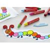 Faber Castell 120011 "Jumbo" Wax Crayons