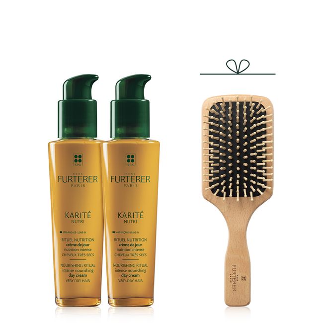 [Notification only] Karite Shea Butter Hair Essence Duo (+ Small Brush Free)