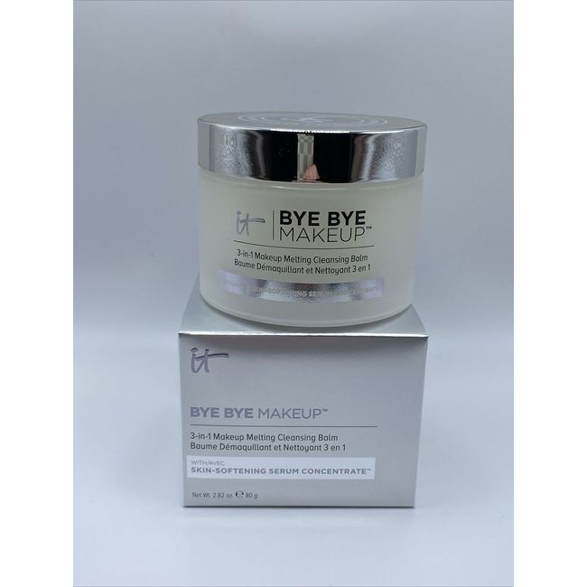 It Cosmetics Bye Bye Makeup 3-In-One Remover Melting Cleansing Balm 2.82 oz NIB