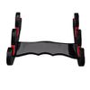 Handmade Sword - Three Tiers Black Paino Lacquered Wooden Wall Sword Stand, Samurai Katana Wakizashi Tanto Swords Display Holder, Padded