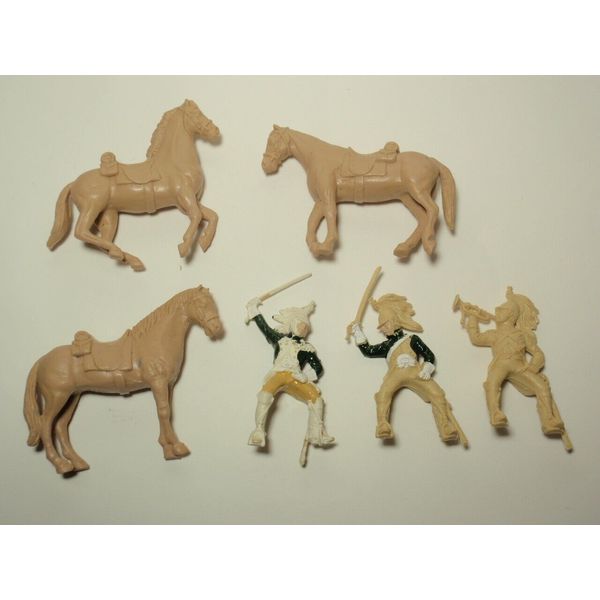 Lot CTS 1995 China Toy Horse Figures & Riders *As-Is, NO BASE*