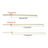 PATIKIL Replacement Clock Hands Kit, 8 Set Replacement Clock Hands Kits, Gold, A10