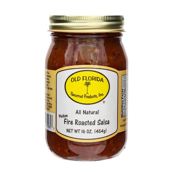 Old Florida Gourmet Medium Fire Roasted Salsa