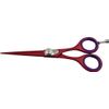 SUNT Hitachi Hair Cutting Scissors Straight 6 'Red