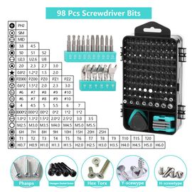 138 in 1 Mini Precision Screwdriver Set Multifunctional Magnetic Repair  Tool Kit