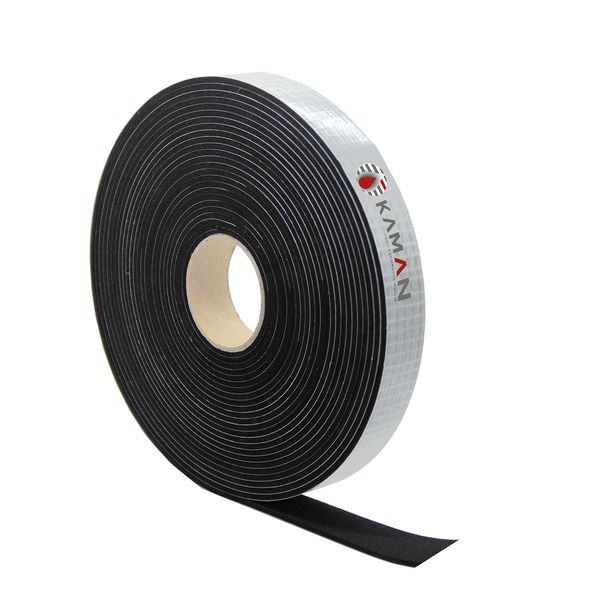 EPDM Cellular Rubber Sealing Tape Single Sided Self-Adhesive Foam Rubber 5 m per Roll Width 10/15/20/25/30/50 mm x Thickness 1/2/3/4/5/8/10/15 mm (20 x 4) Premium Quality