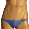 TM Collection Men's Bikinis STRIKESKIN FLAT STYLE BASIC T/B BIKINI M/L (M, Blue)