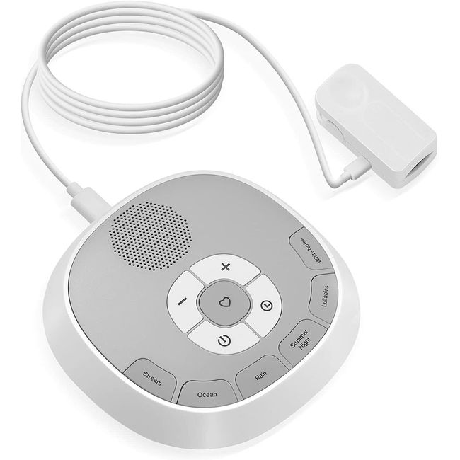 White Noise Machine, Finger Input Mother's True Heartbeat,Timer/Memory Features