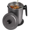 1.7L Bacon Grease Container Oil Keeper Storage Grease with Fine Mesh Strainer 
