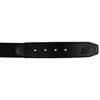 CHAMPRO Baseball Belt with Leather Tab, Black, Youth