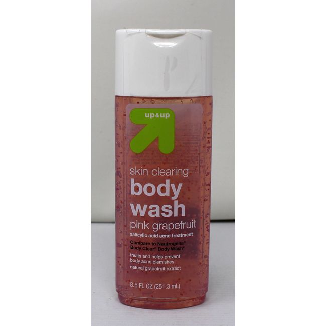 Up & Up Skin Clearing Body Wash Pink Grapefruit 8.5 Ounce