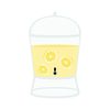 CafePress Lemonade Dispenser Sticker Square Bumper Sticker Car Decal